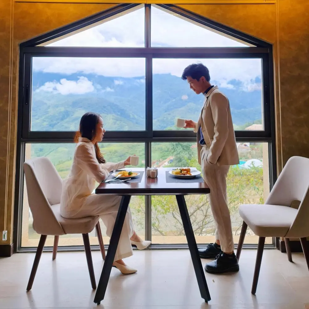 Bạn ơi, blogger T&ocirc; Đi Đ&acirc;u đ&atilde; m&ecirc; t&iacute;t sự sang xịn mịn của KK Sapa rồi đ&oacute;. C&ograve;n bạn th&igrave; sao? 9