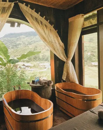 Trải nghiệm tắm thuốc l&aacute; ở Sa Pa, tận hưởng cảm gi&aacute;c thư gi&atilde;n v&agrave; t&aacute;i tạo cơ thể 5