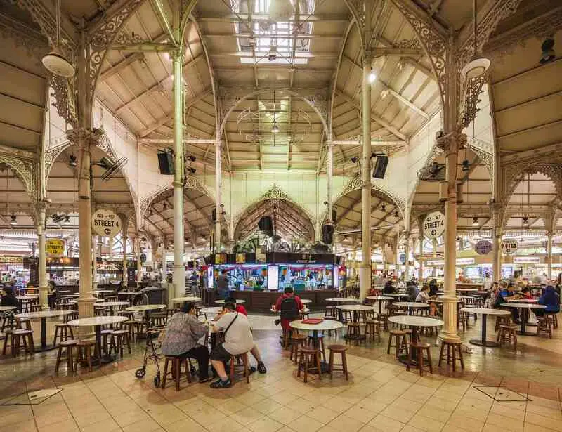 Lau Pa Sat: Cửa g&otilde; thi&ecirc;n đường ẩm thực tại trung t&acirc;m Singapore 5