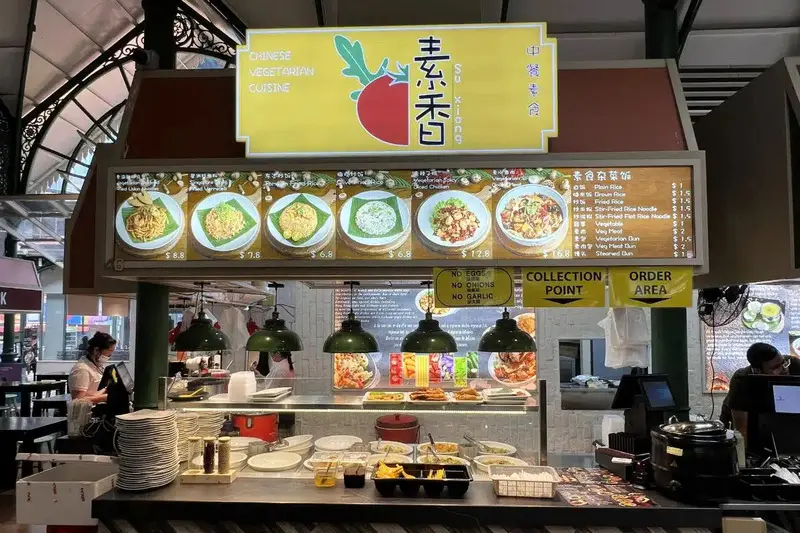 Lau Pa Sat: Cửa g&otilde; thi&ecirc;n đường ẩm thực tại trung t&acirc;m Singapore 13