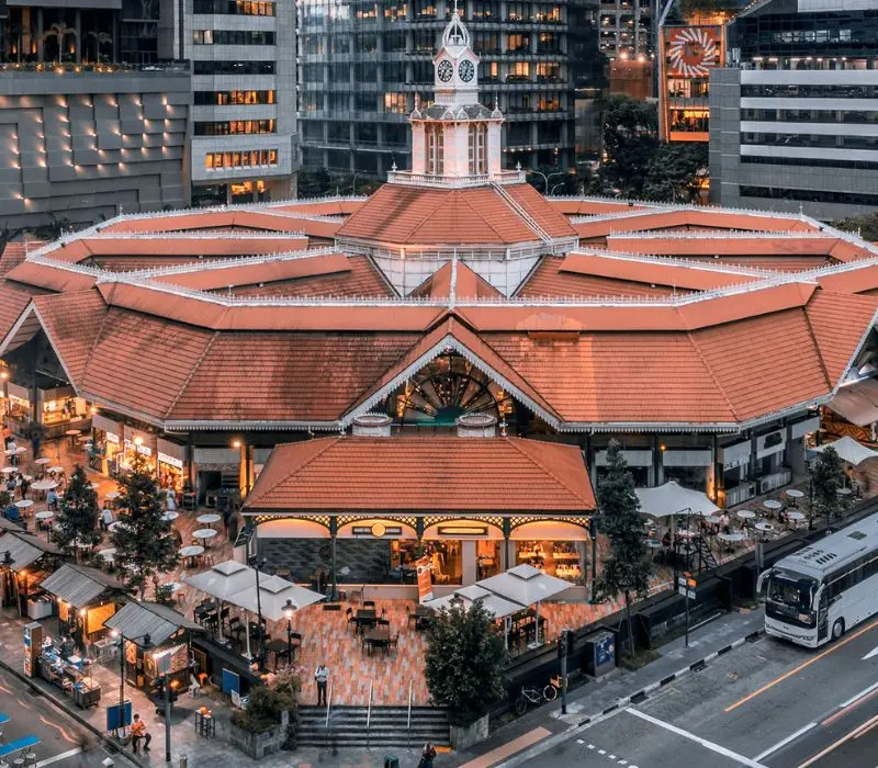 Lau Pa Sat: Cửa gõ thiên đường ẩm thực tại trung tâm Singapore