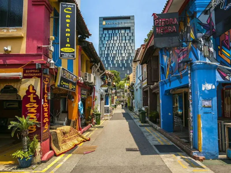 Kh&aacute;m ph&aacute; Haji Lane Singapore, cung đường mua sắm th&uacute; vị 13