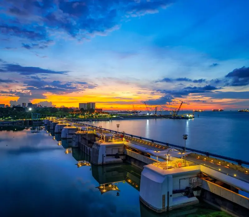 Marina Barrage, kỳ quan nhân tạo nổi tiếng của Singapore