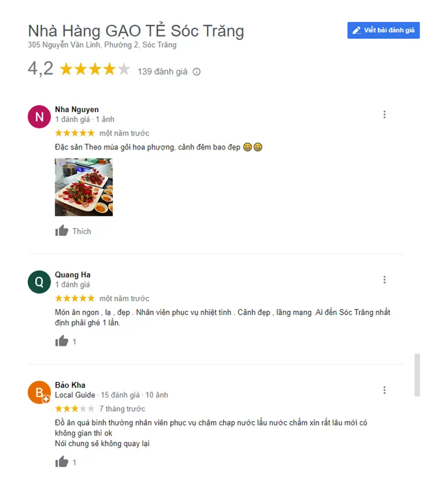 Kh&aacute;m ph&aacute; Gạo Tẻ Restaurant S&oacute;c Trăng c&ugrave;ng thực đơn si&ecirc;u hấp dẫn 13