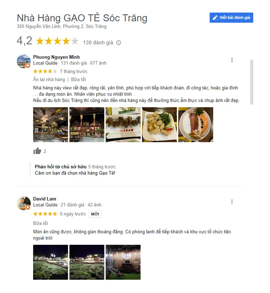 Kh&aacute;m ph&aacute; Gạo Tẻ Restaurant S&oacute;c Trăng c&ugrave;ng thực đơn si&ecirc;u hấp dẫn 12