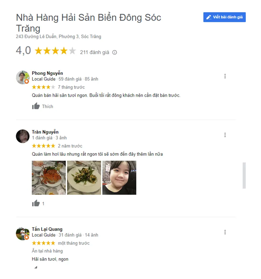 Nh&agrave; H&agrave;ng Hải Sản Biển Đ&ocirc;ng S&oacute;c Trăng v&agrave; hương vị nức l&ograve;ng thực kh&aacute;ch 13