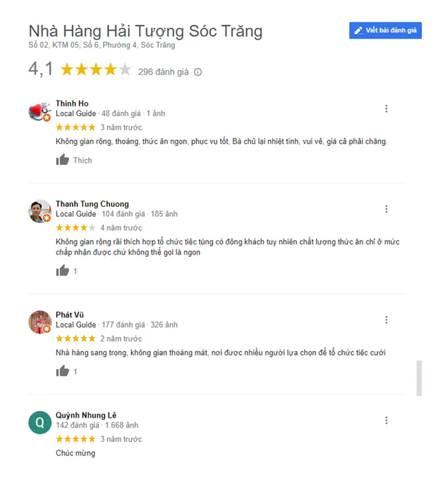 Nh&agrave; H&agrave;ng Hải Tượng S&oacute;c Trăng v&agrave; kh&ocirc;ng gian sang trọng, thực đơn chất lượng 11