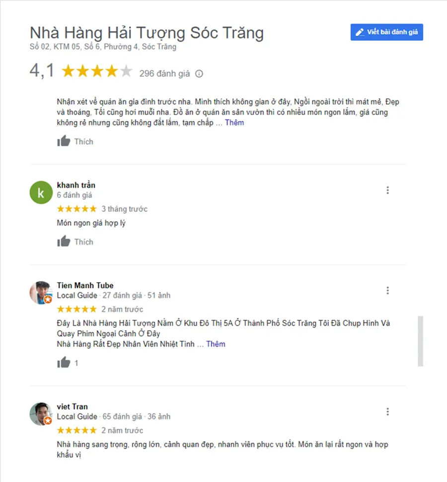Nh&agrave; H&agrave;ng Hải Tượng S&oacute;c Trăng v&agrave; kh&ocirc;ng gian sang trọng, thực đơn chất lượng 13