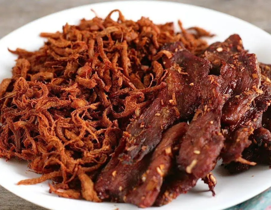 Nh&acirc;m nhi miếng Kh&ocirc; tr&acirc;u Thạnh Trị mềm ngọt, nh&igrave;n l&agrave; th&egrave;m 3