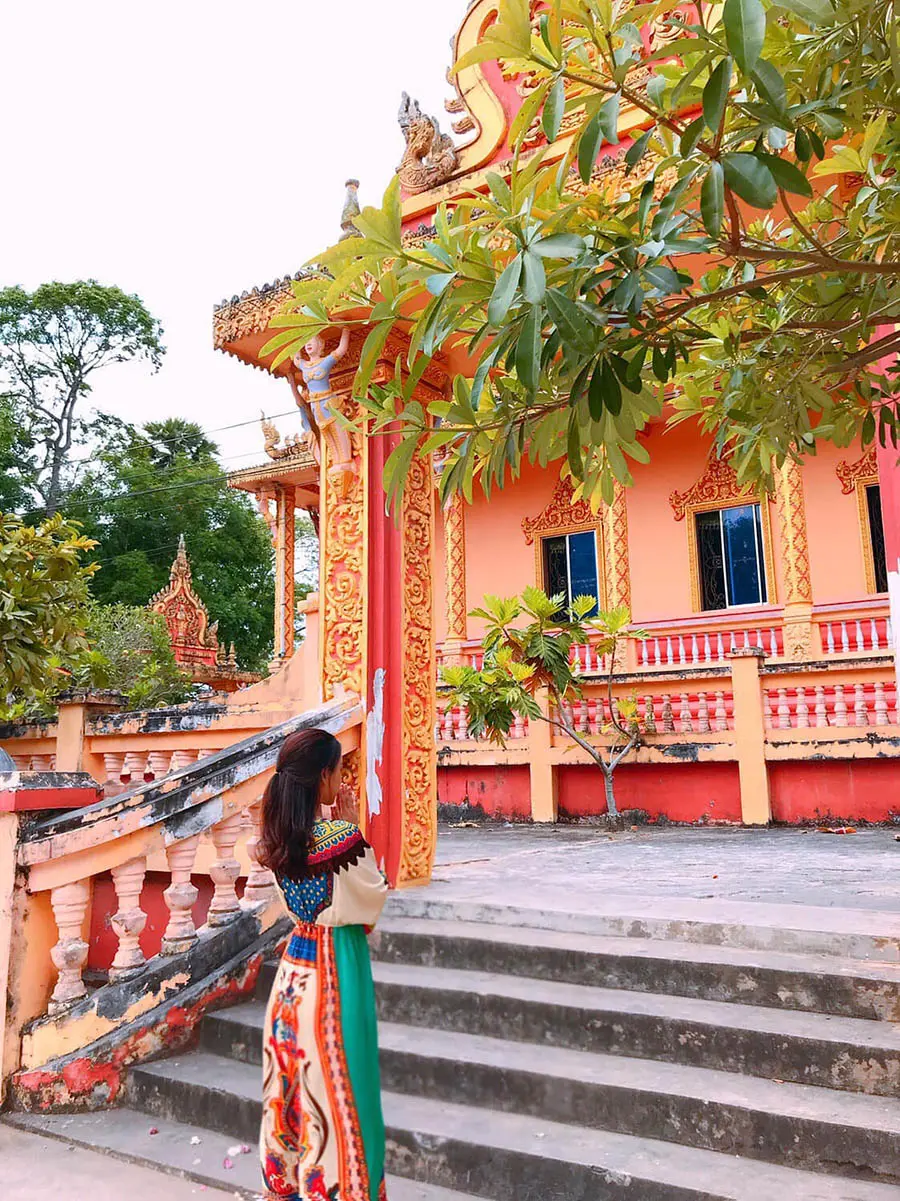 Hành trình review chùa Sóc Trăng của cô nàng Mỹ Nhân 3