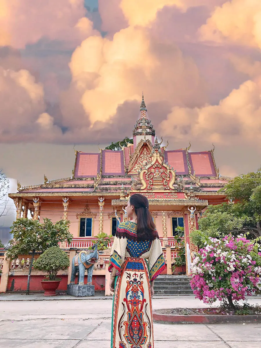 Hành trình review chùa Sóc Trăng của cô nàng Mỹ Nhân 7