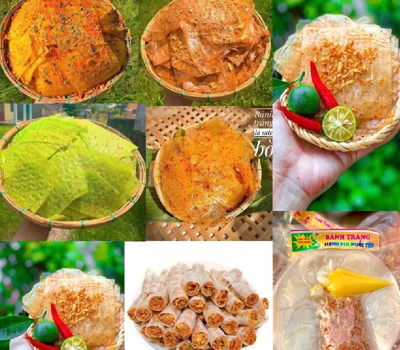 Bánh tráng Tây Ninh: Đặc sản chinh phục triệu tín đồ ăn vặt