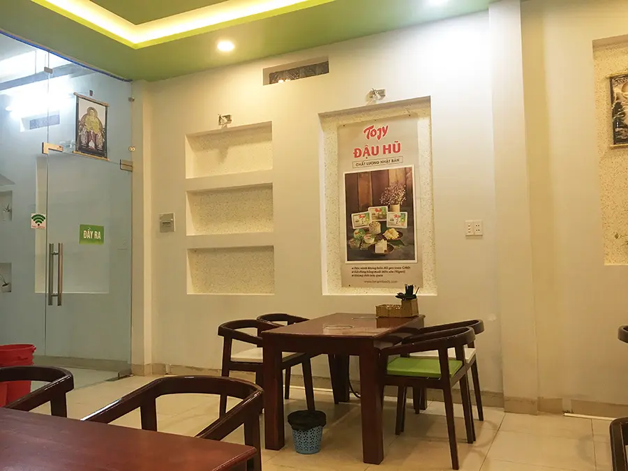 Điểm danh Top qu&aacute;n chay T&acirc;y Ninh đồ ăn ngon, kh&ocirc;ng gian thanh tịnh 2