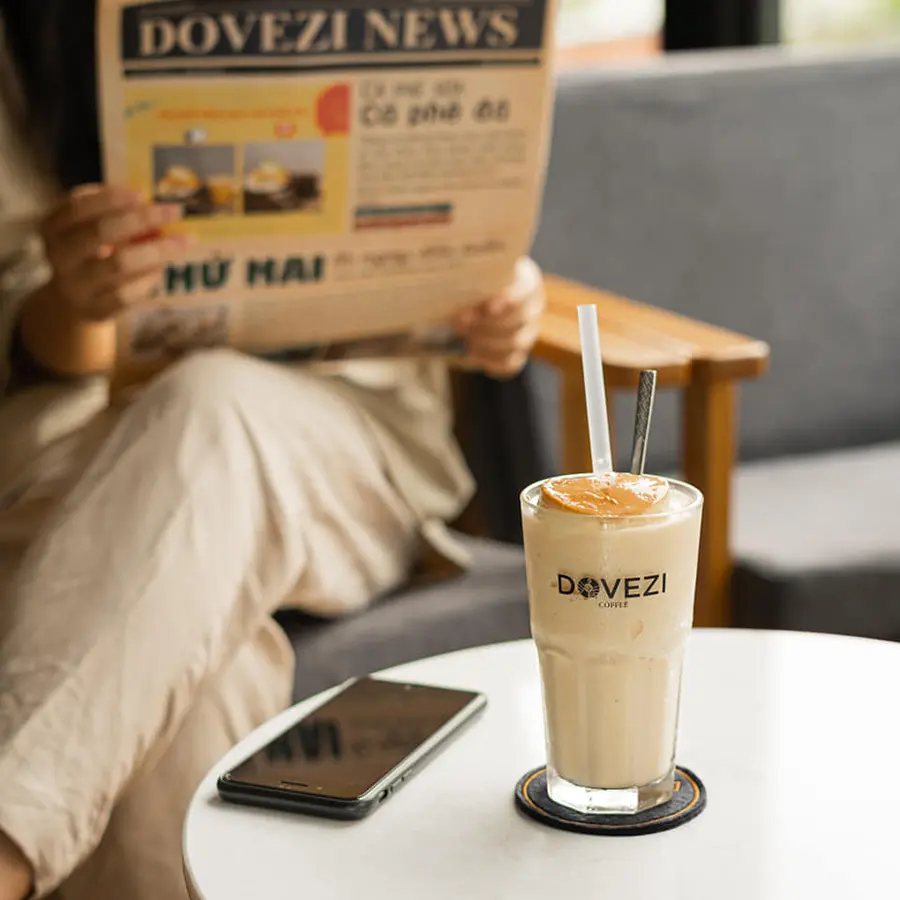 Dovezi Coffee, qu&aacute;n c&agrave; ph&ecirc; phong c&aacute;ch industrial độc đ&aacute;o 8