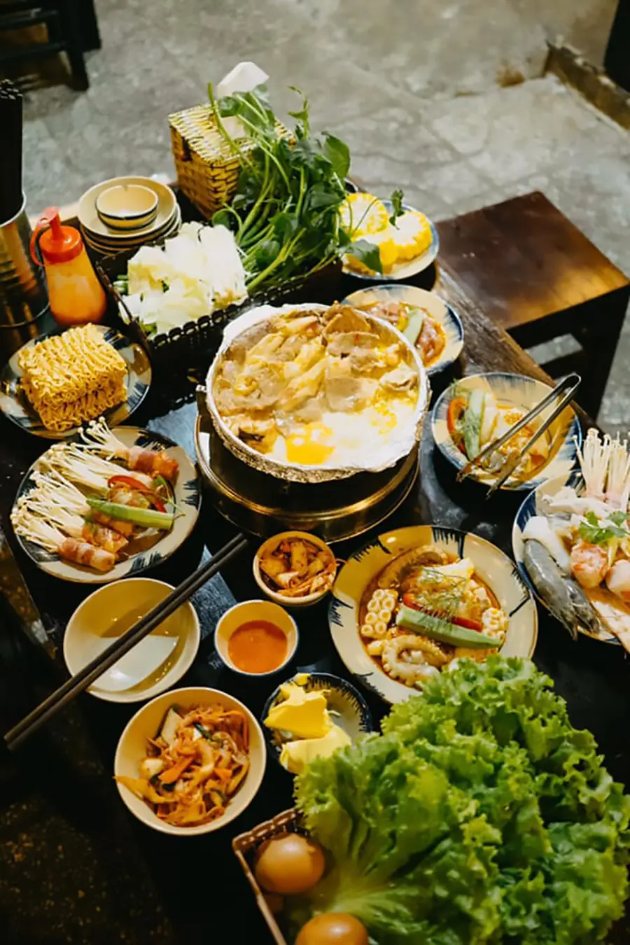 Gh&eacute; Bụi Qu&aacute;n, thưởng thức ẩm thực lẩu nướng tại T&acirc;y Ninh 7