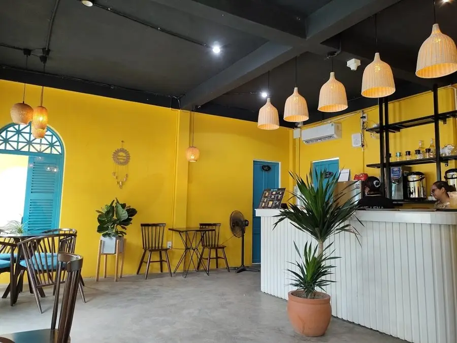Gh&eacute; The Lena Tea Coffee, chill tại kh&ocirc;ng gian sống ảo cực đẹp 4