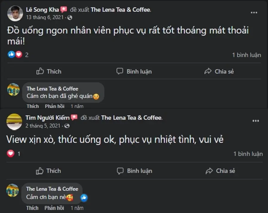 Gh&eacute; The Lena Tea Coffee, chill tại kh&ocirc;ng gian sống ảo cực đẹp 14