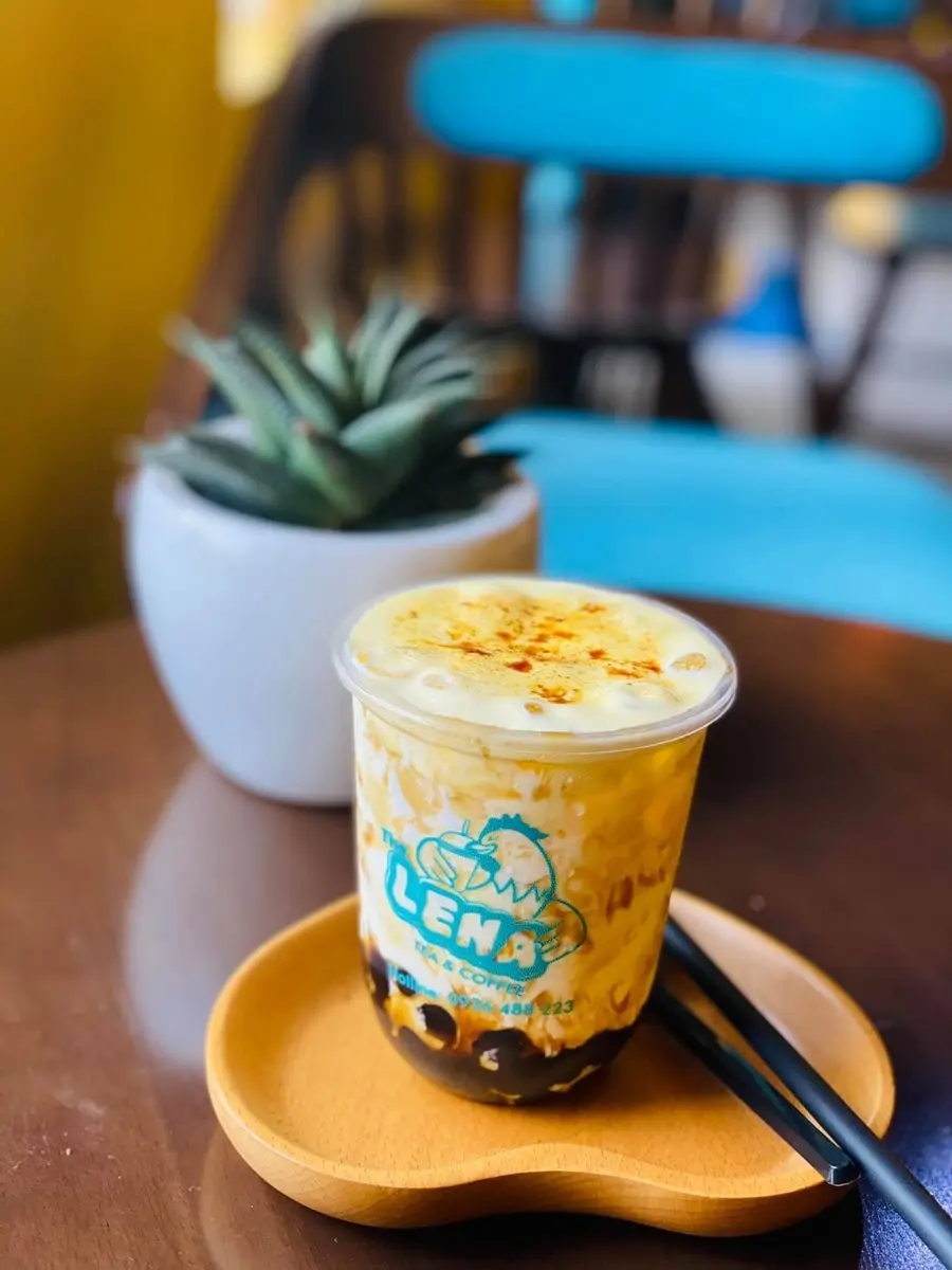 Gh&eacute; The Lena Tea Coffee, chill tại kh&ocirc;ng gian sống ảo cực đẹp 12