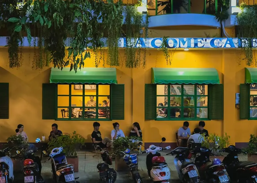 La Com&eacute; Caf&eacute;, một ch&uacute;t ho&agrave;i cổ giữa l&ograve;ng T&acirc;y Ninh 8