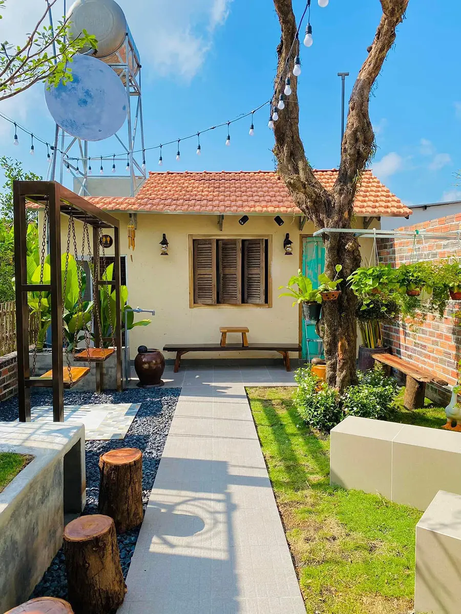Maison De B&ocirc;ng, nơi h&ograve;a m&igrave;nh v&agrave;o khung cảnh miền qu&ecirc; Nam Bộ 6