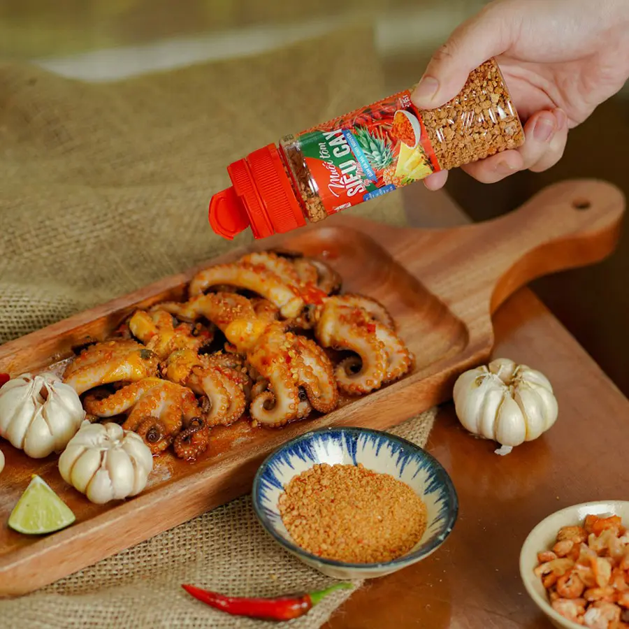 Muối t&ocirc;m T&acirc;y Ninh, vương vấn hương vị đậm đ&agrave; miền Nam Bộ 2
