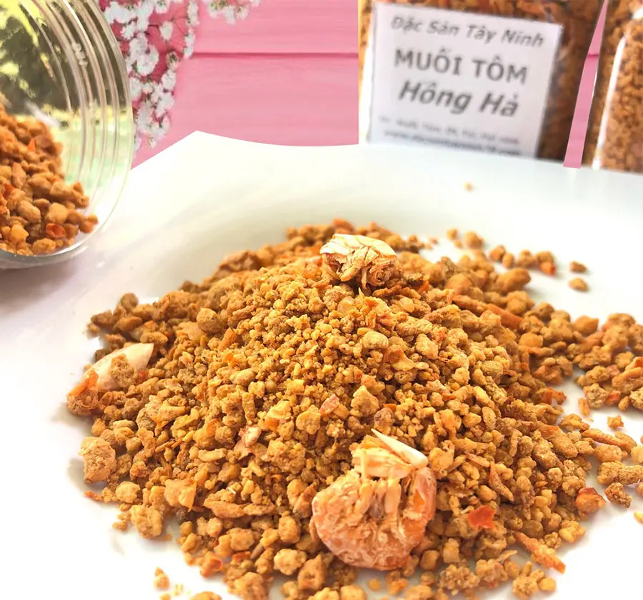 Muối t&ocirc;m T&acirc;y Ninh, vương vấn hương vị đậm đ&agrave; miền Nam Bộ 10
