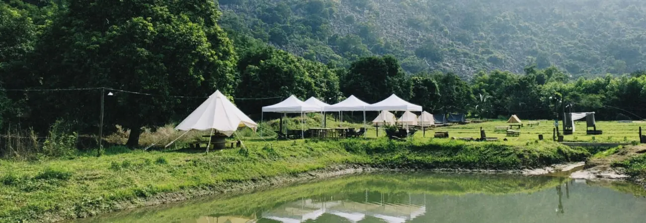 Cùng Ngọc Trinh check in Tây Ninh tại khu cắm trại Ma Lữ Quán