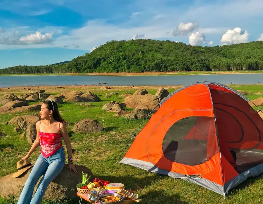 1 ng&agrave;y cắm trại ở hồ Dầu Tiếng với những trải nghiệm th&uacute; vị 2