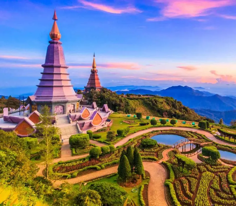 Công viên Quốc gia Doi Inthanon mái nhà của Thái Lan tại Chiang Mai