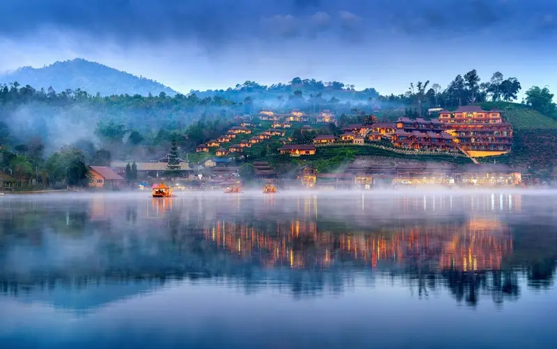 C&oacute; một bức tranh Mae Hong Son với vẻ đẹp rung động l&ograve;ng người 5