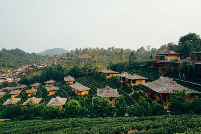Gh&eacute; thăm l&agrave;ng Ban Rak Thai đẹp mộng mơ, y&ecirc;n ả của người Hoa 5
