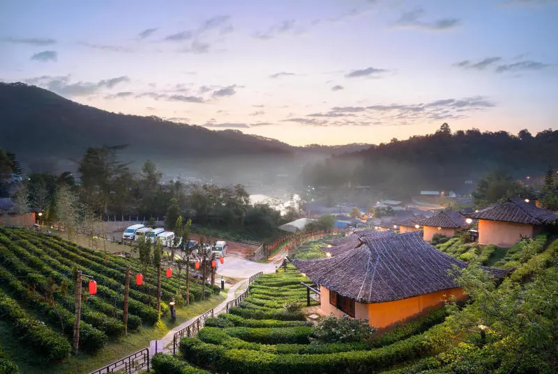 Gh&eacute; thăm l&agrave;ng Ban Rak Thai đẹp mộng mơ, y&ecirc;n ả của người Hoa 9