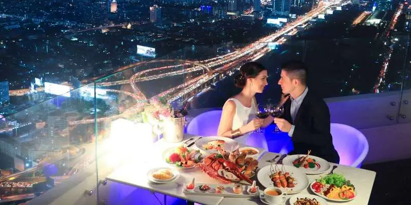 Kh&aacute;m ph&aacute; Baiyoke Sky Buffet, thi&ecirc;n đường ăn uống ngắm cảnh tại Bangkok 4