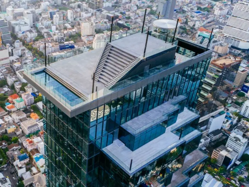 Kinh nghiệm tham quan Mahanakhon Skywalk: Gi&aacute; v&eacute; v&agrave; c&aacute;ch di chuyển 3