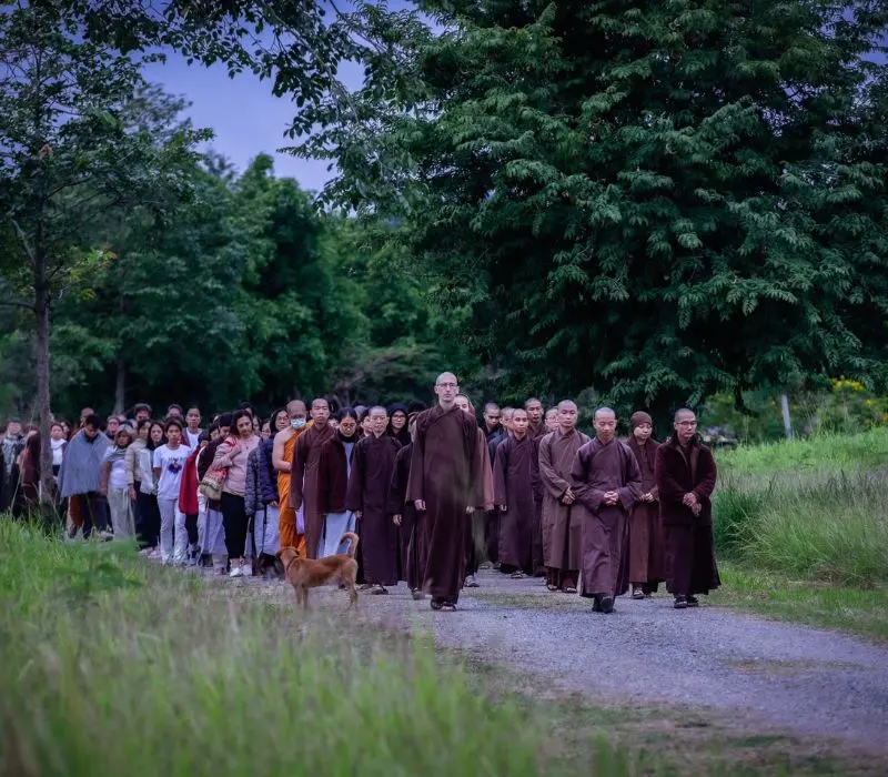 Làng Mai Thái Lan không gian của thiền định và chánh niệm