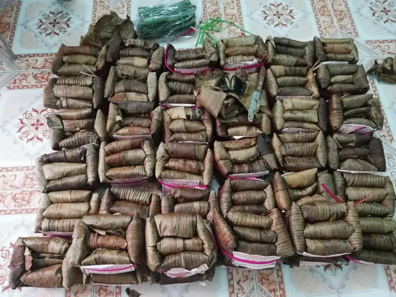 Bánh gai Tứ Trụ, đặc sản ti&ecirc;́n vua n&ocirc;̉i ti&ecirc;́ng 3