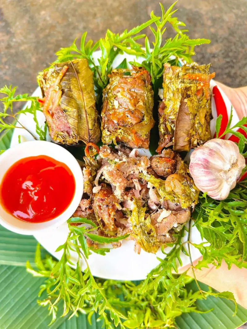 Đặc sản Nem nướng Thanh H&oacute;a d&acirc;n d&atilde;, lạ miệng 4