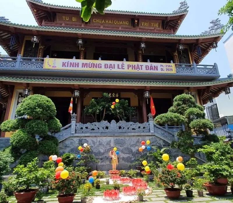 Chùa Hải Quang: Chốn tâm linh thanh tịnh giữa lòng Sài Gòn