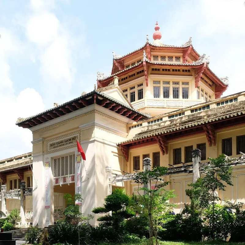 Bảo t&agrave;ng Lịch sử Th&agrave;nh phố Hồ Ch&iacute; Minh ghi dấu những thời kỳ vang b&oacute;ng 2