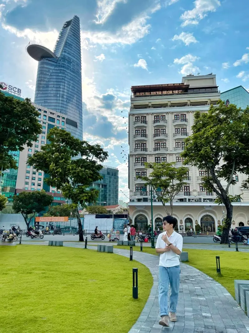 Bến Bạch Đằng, tọa độ ngắm cảnh, chụp ảnh cực đỉnh giữa l&ograve;ng th&agrave;nh phố 3