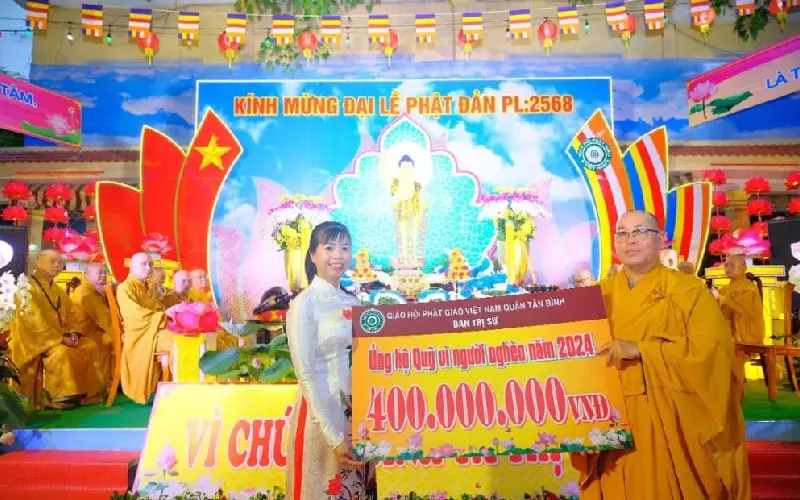 Ch&ugrave;a B&aacute;o &Acirc;n T&acirc;n B&igrave;nh &ndash; Kh&ocirc;ng gian đậm n&eacute;t văn h&oacute;a Phật gi&aacute;o 10