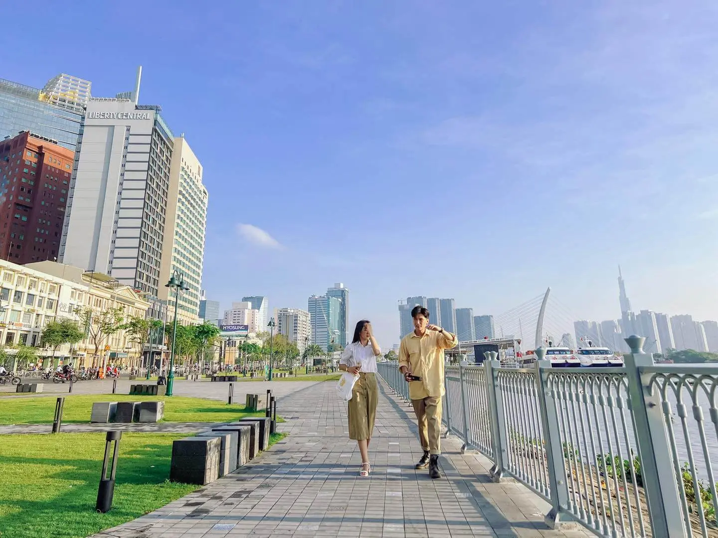 C&ocirc;ng vi&ecirc;n bến Bạch Đằng, kh&ocirc;ng gian mới mẻ đặc biệt 9