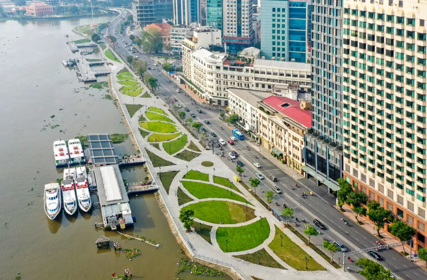 C&ocirc;ng vi&ecirc;n bến Bạch Đằng, kh&ocirc;ng gian mới mẻ đặc biệt 4