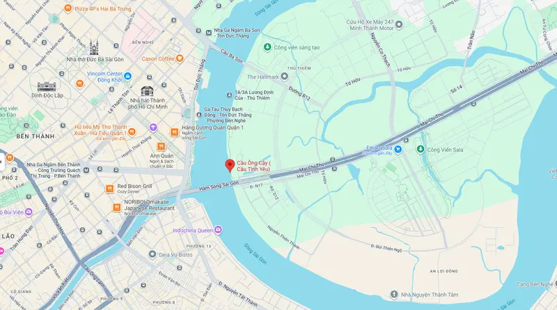 Kh&aacute;m ph&aacute; Cầu T&igrave;nh Y&ecirc;u S&agrave;i G&ograve;n với view đẹp &ldquo;ngất ng&acirc;y&rdquo; 6