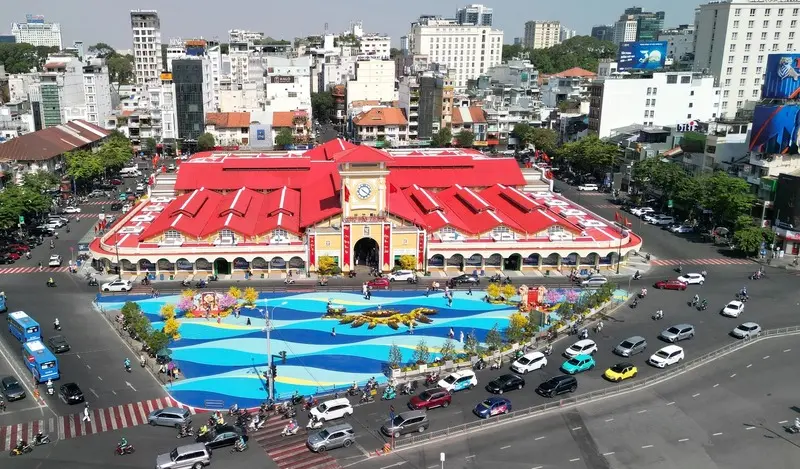 Kh&aacute;m ph&aacute; chợ Bến Th&agrave;nh, biểu tượng l&acirc;u đời của S&agrave;i G&ograve;n 3