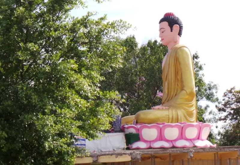 Kh&aacute;m ph&aacute; ch&ugrave;a Phật c&ocirc; đơn b&igrave;nh y&ecirc;n giữa nhịp sống đ&ocirc; thị 5