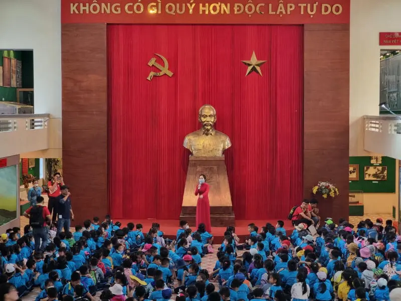 Ngược d&ograve;ng lịch sử tại Bảo t&agrave;ng Chiến dịch Hồ Ch&iacute; Minh 9