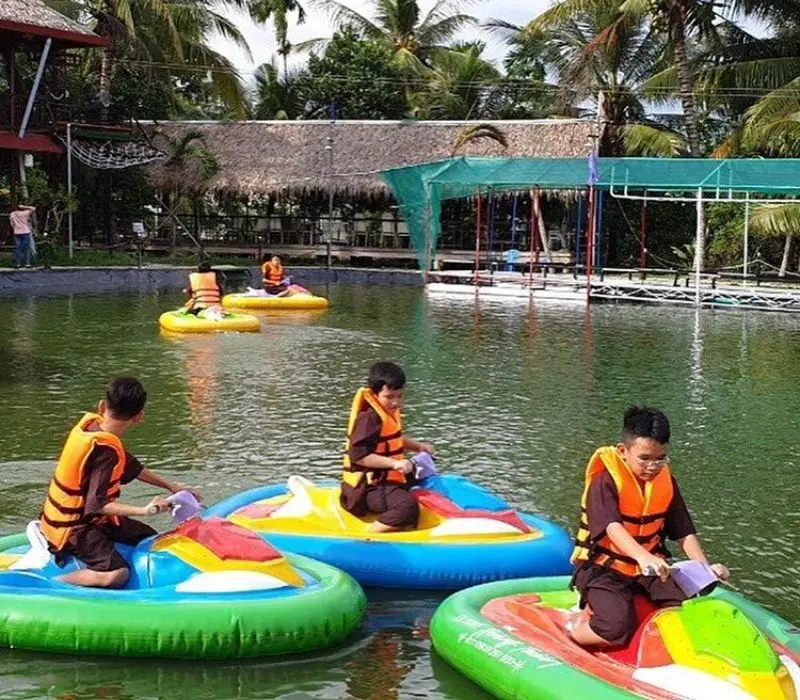 Review KDL sinh th&aacute;i ven s&ocirc;ng B&igrave;nh Mỹ: Kinh nghiệm vui chơi, ăn uống 4