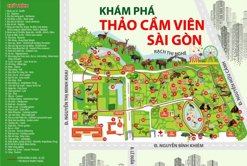 Thảo Cầm Vi&ecirc;n S&agrave;i G&ograve;n: Gi&aacute; v&eacute; v&agrave; hoạt động mới năm 2026 8