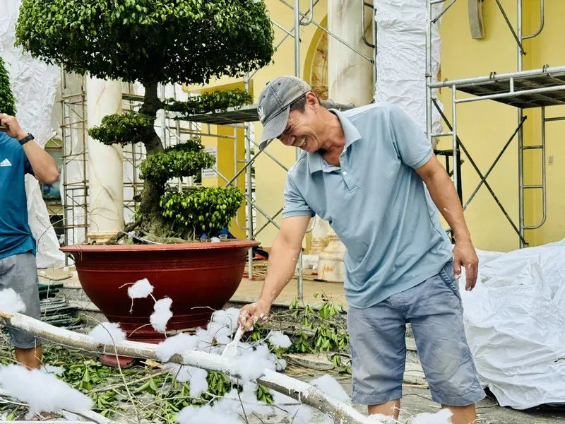 X&oacute;m đạo Quận 8 nhộn nhịp v&agrave; lung linh dưới &aacute;nh đ&egrave;n Gi&aacute;ng Sinh 4